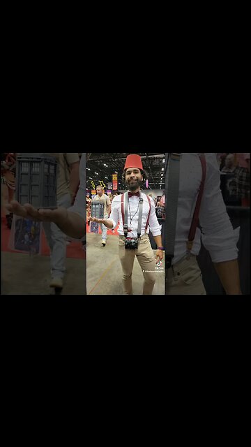 📺 #MEGACON #SUBSCRIBE #MEGACON2023 #TARDIS V #COSPLAY #JOHNCLEESE #GATESMCFADDEN #DOCTORWHO #SHORTS