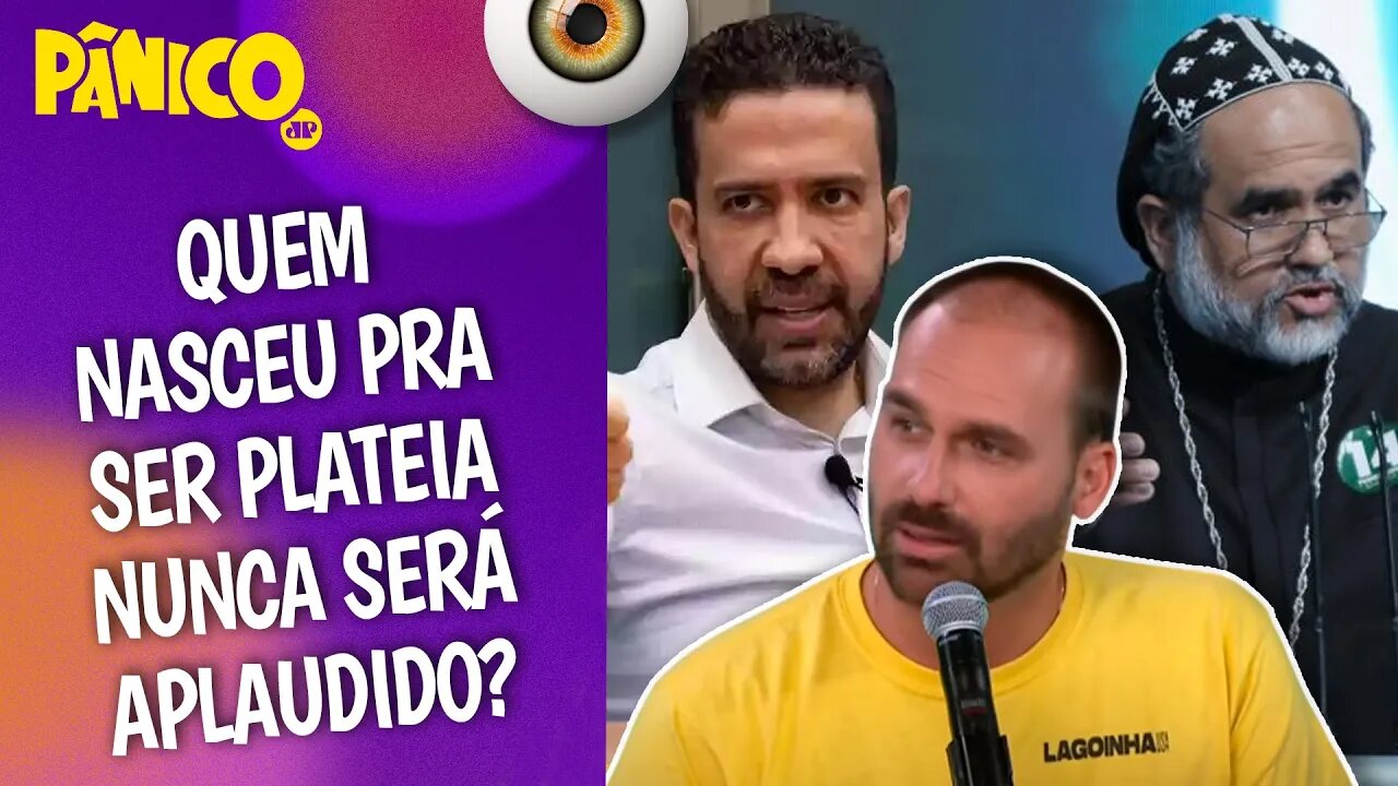 JANONES PODE DAR UMA DE PADRE KELMON PRA SER NOTADO NOS DEBATES DO 2º TURNO? Eduardo Bolsonaro opina