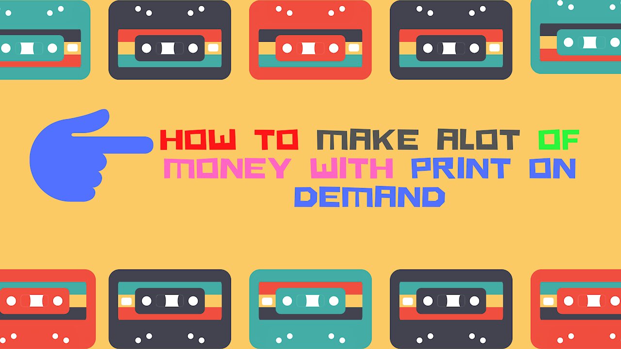 How to Make A Lot of Money With Print on Demand