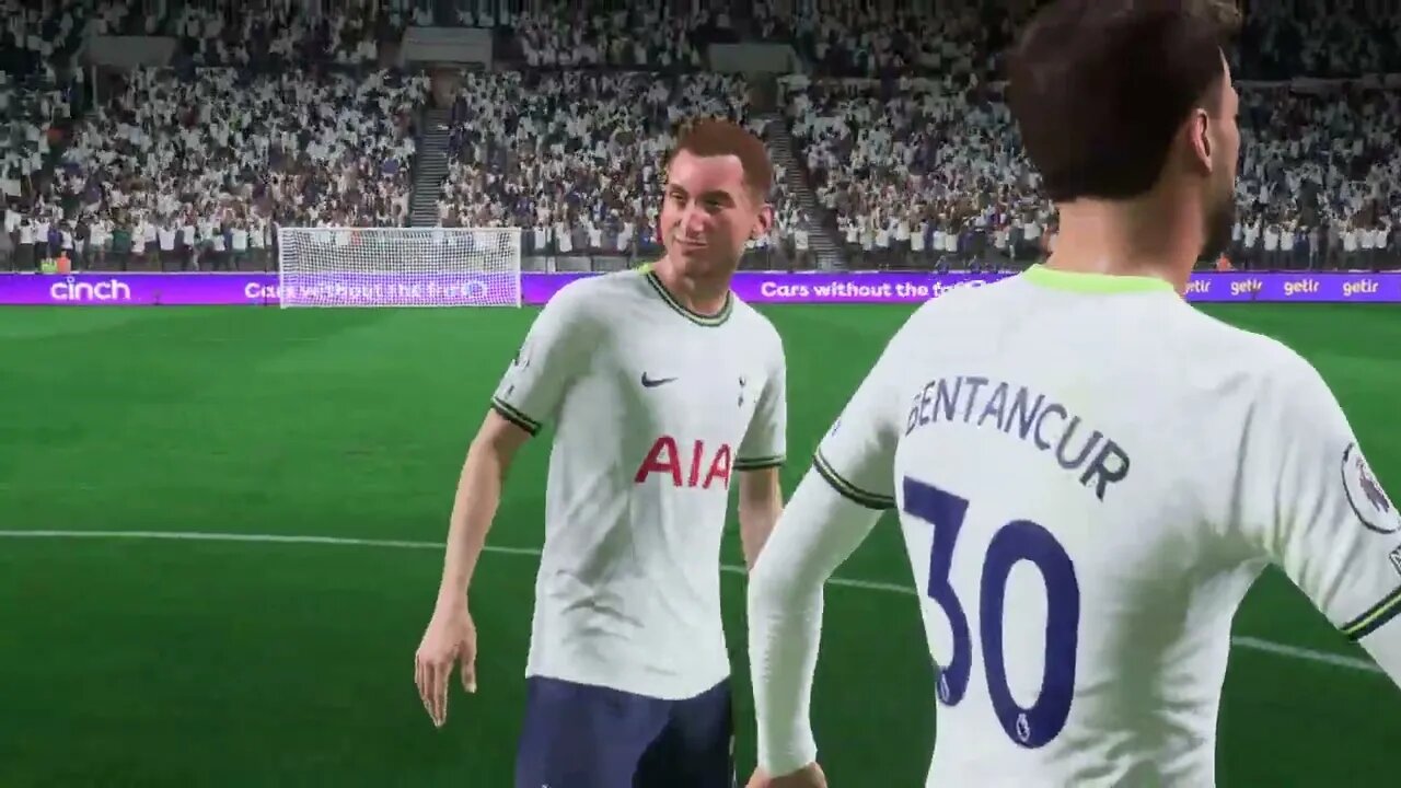 FIFA 23 - Harry Kane premiere league match.