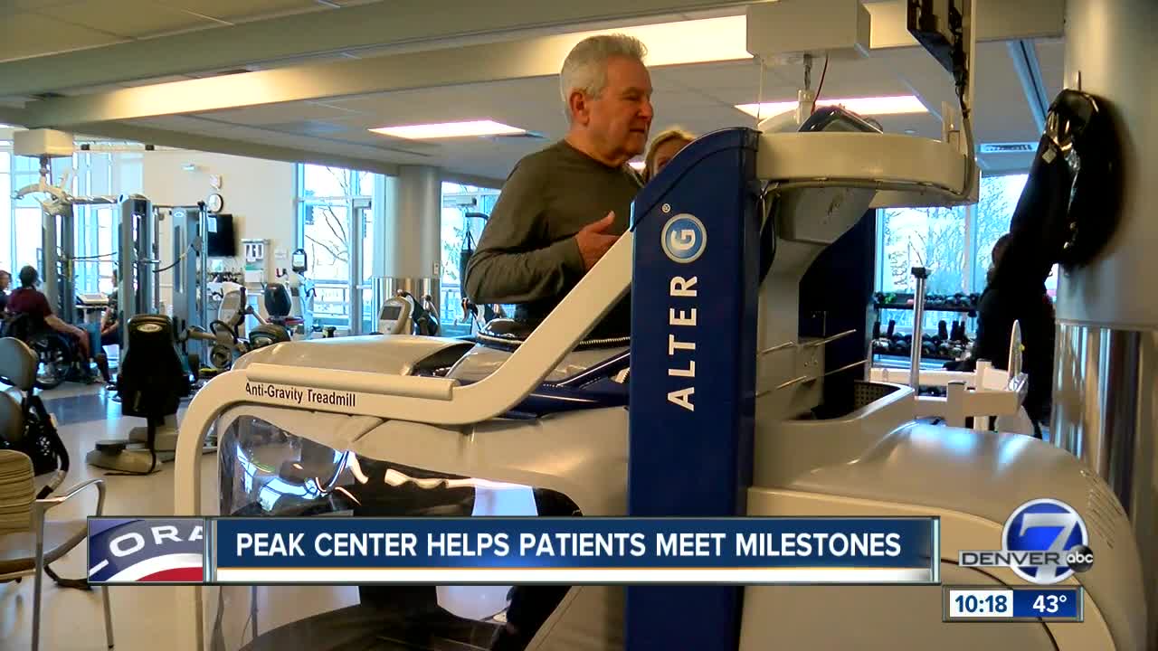 Peak Wellness Center helps patients re-learning how to walk