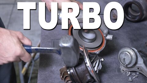 How to take apart a Subaru Turbo VF43