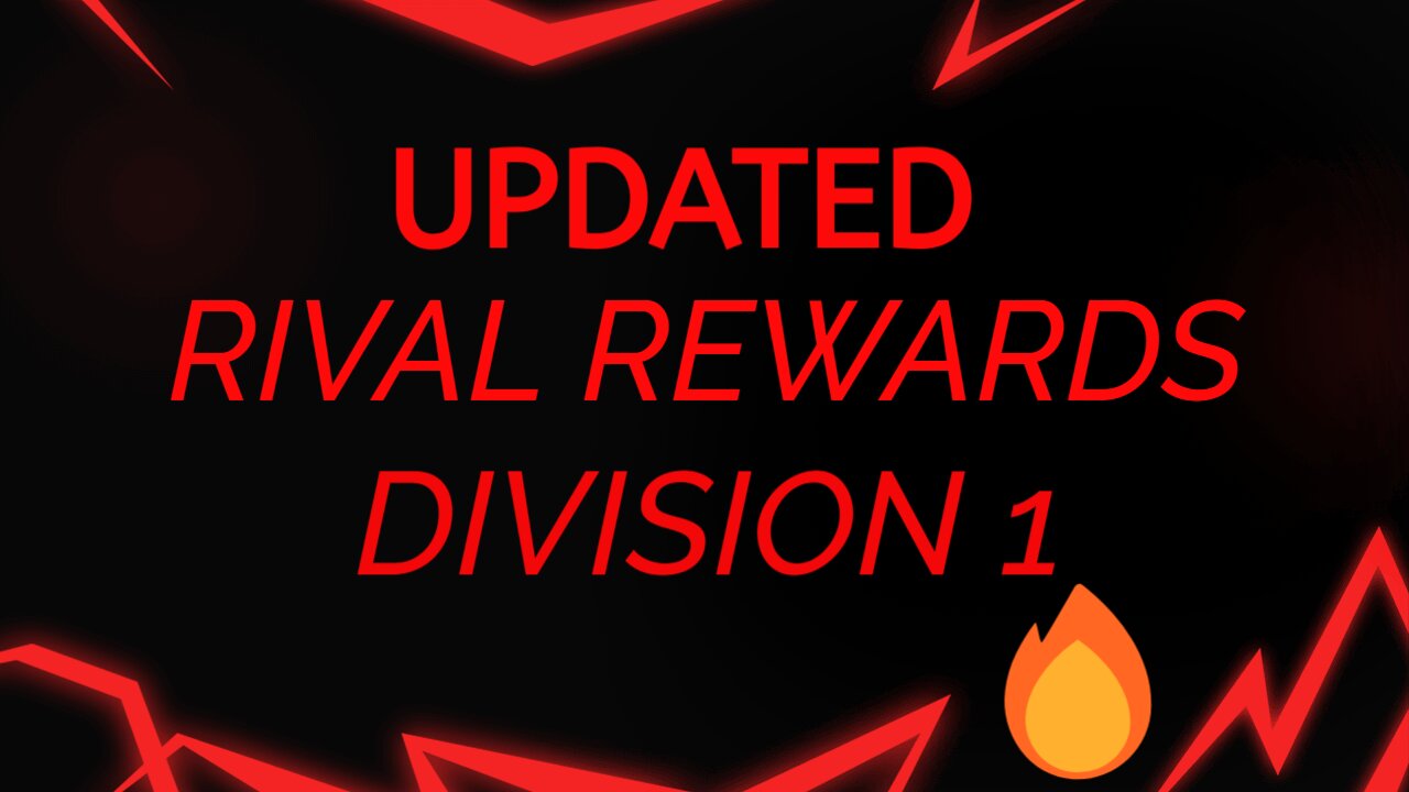 NEW D1 REWARDS!