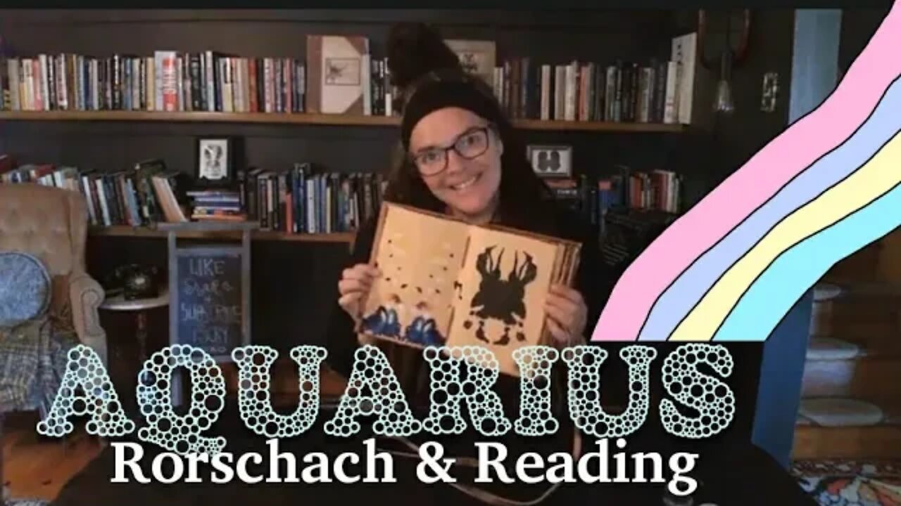 Aquarius 👁 🔮 November Rorschach & Reading | lots of light, scalp massage, birdcage, crown