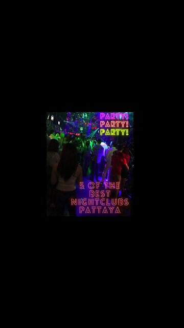 Pattaya The Best 5 nightclubs , Thailand#shorts