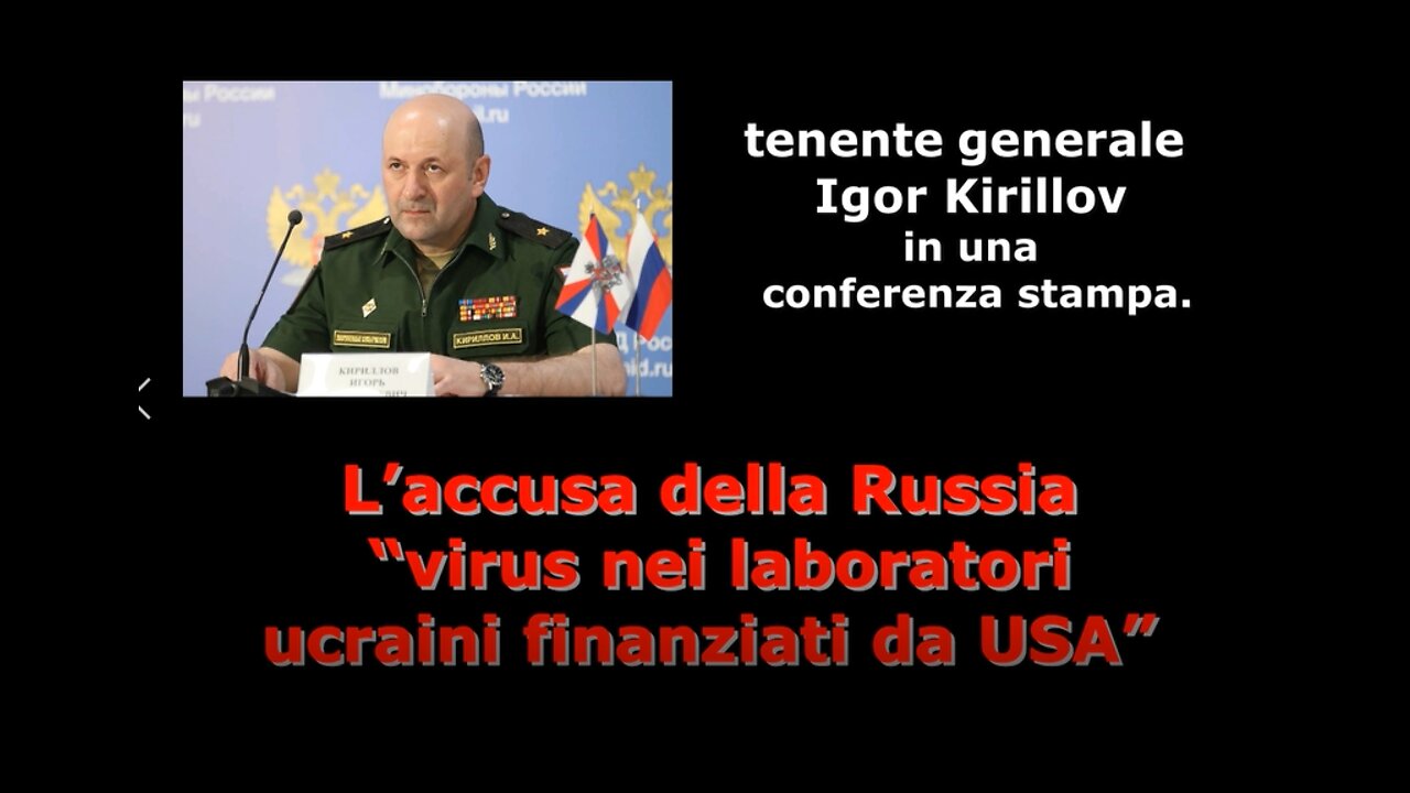 L’accusa della Russia: “virus nei laboratori ucraini finanziati da USA”