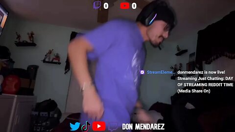 DAY OF STREAMING REDDIT TIME (Media Share On)