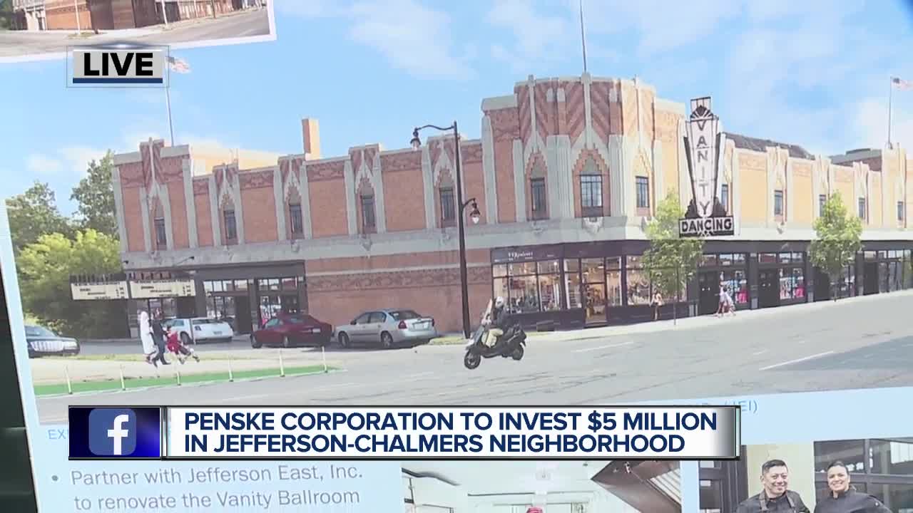 Penske Corporation to invest $5M in Jefferson-Chalmers neighborhood