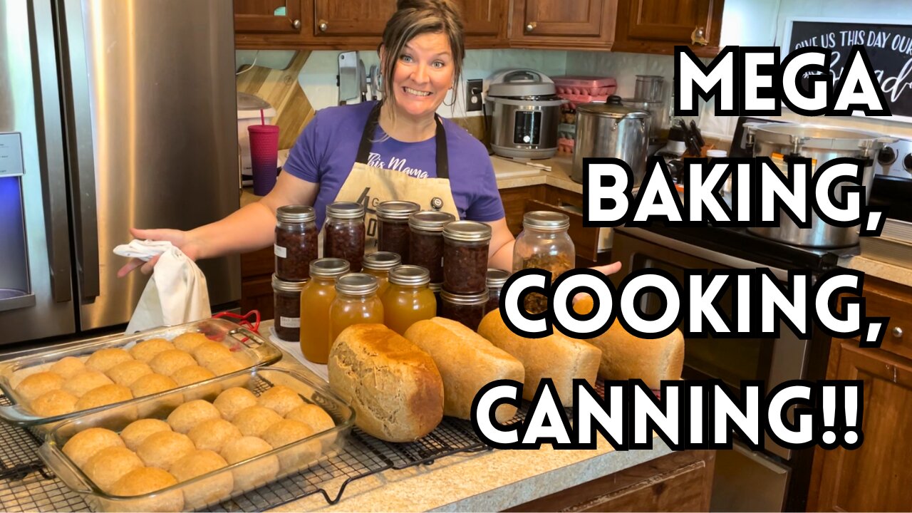 Cook/Bake/Can (#AllTheThings) With Me! | May 2024 | Productive Kitchen Days