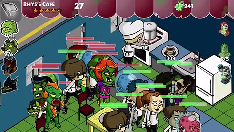 Zombie Cafe Raid iPhone 7/5/23
