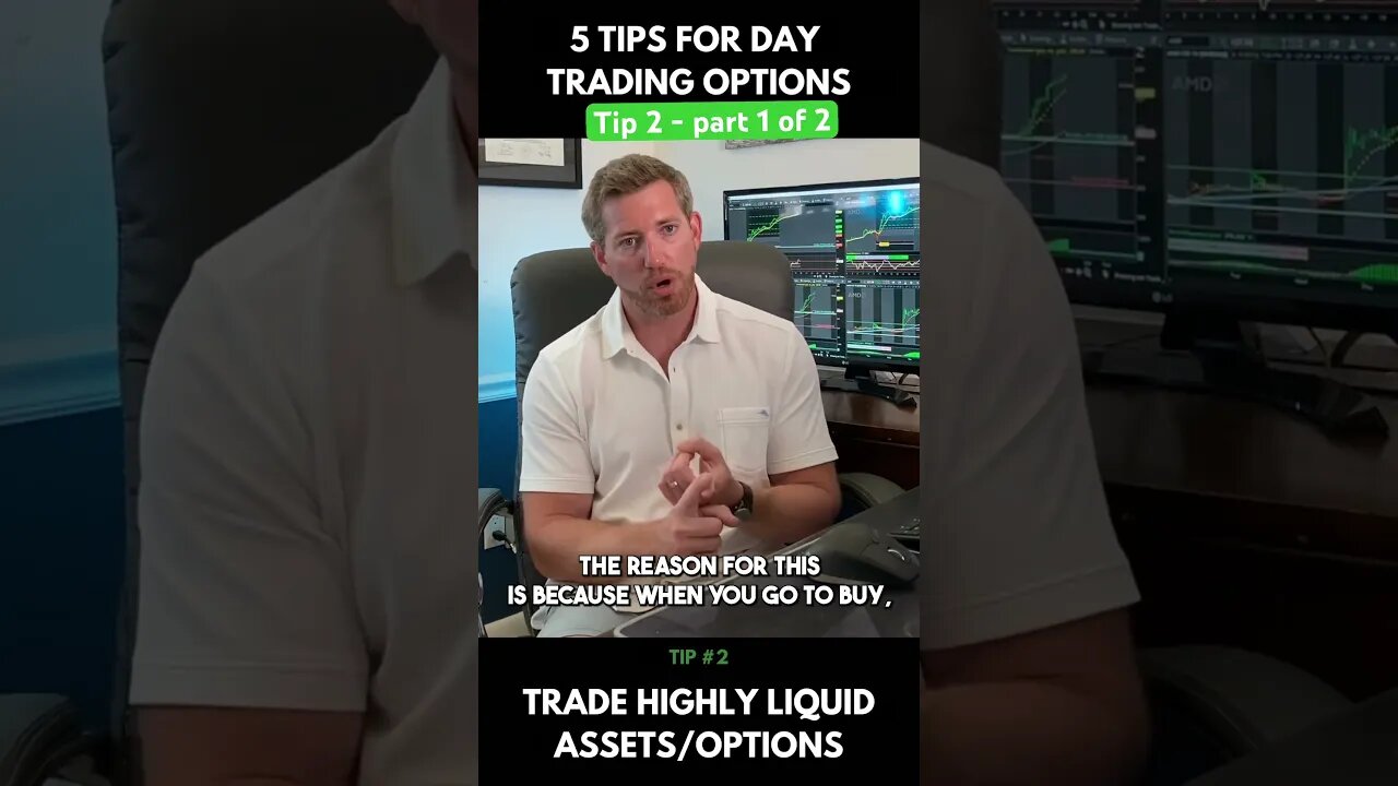 🤔 why you should always trade highly liquid assets #learntrading #tradingtips #optionstrading