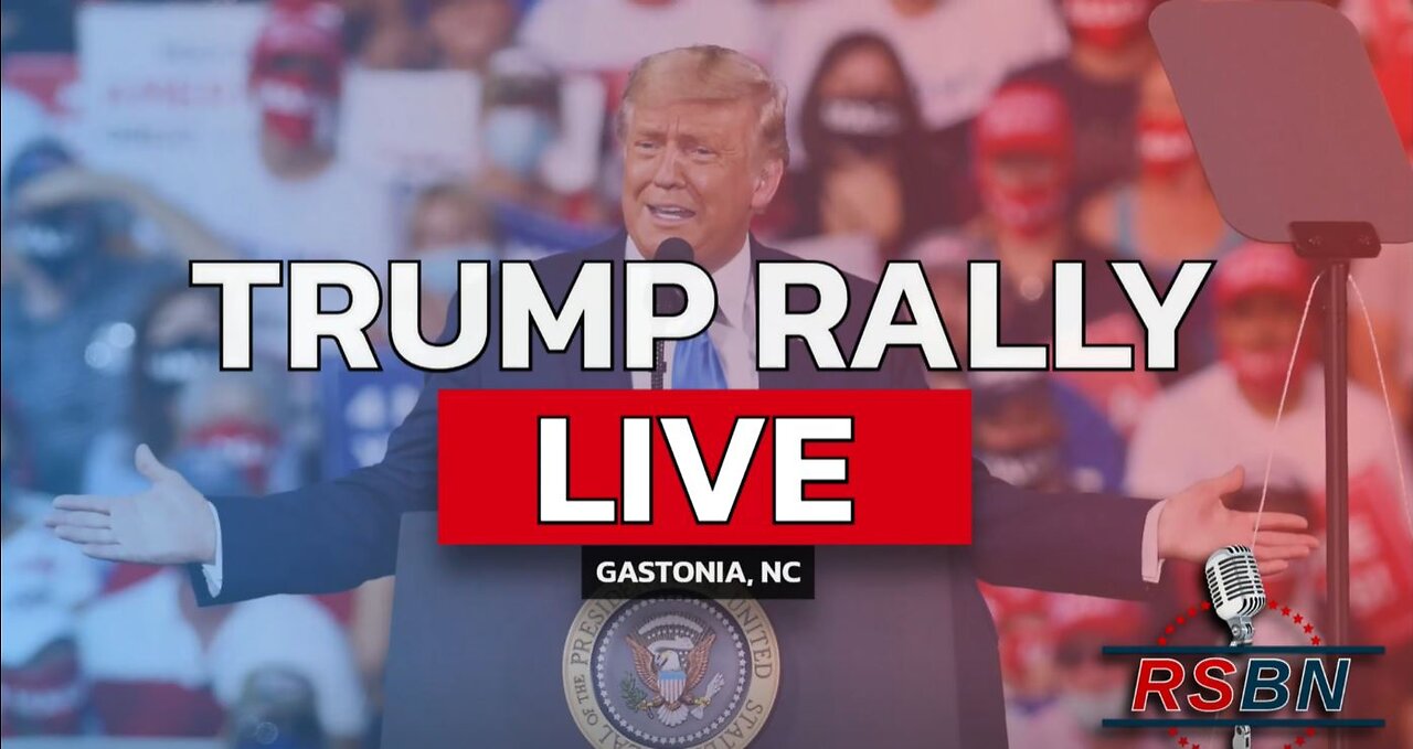 Trump Holds a Rally in Gastonia, NC - WATCH PARTY! 11.2.2024