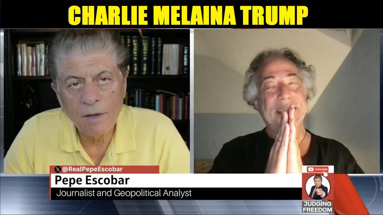 JUDGING FREEDOM W/ PEPE ESCOBAR. FROM RUSSIA WITH LOVE.