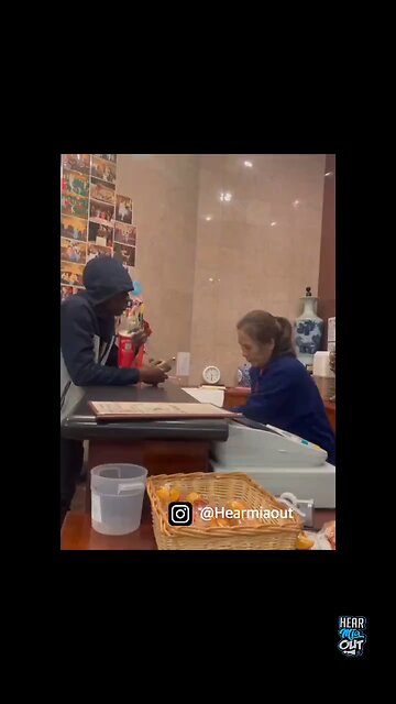 Getto Trash trolls chink shop. immediately regrets it