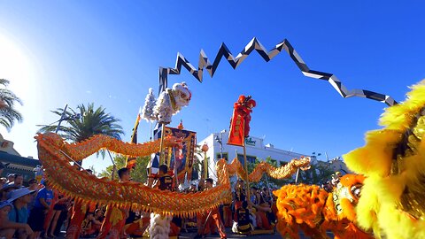 Acrobatic Lion Dance Yaolin Perth Chinese New Year Fair CNY Australia