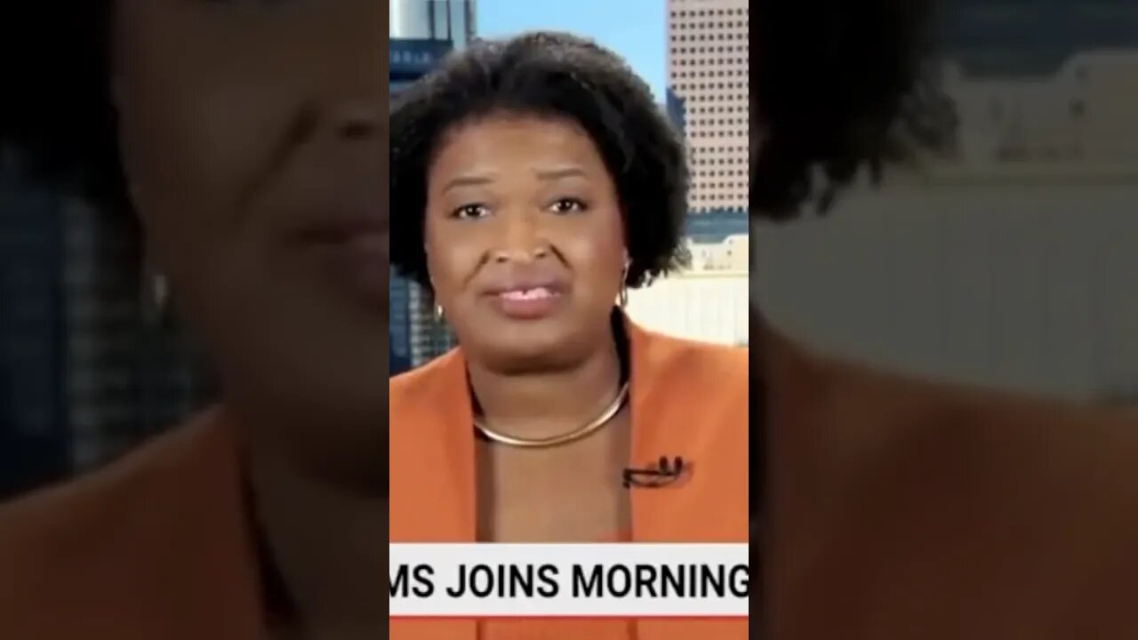 Stacey Abrams claims killing babies will lower inflation #ultramaga #trump2024 #biden #fjb #maga