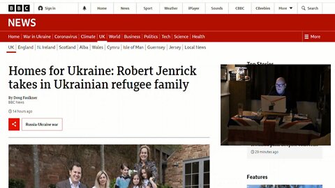 MP's furthering their self importance to the public using the tool of Ukranian refugees.