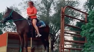 How Not To Dismount A Horse