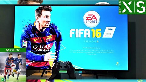 FIFA 16 no Xbox Series S [4k HDR Tv] 60FPS