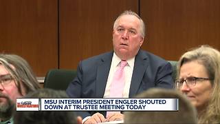 MSU Board of Trustees meets amid Engler comments