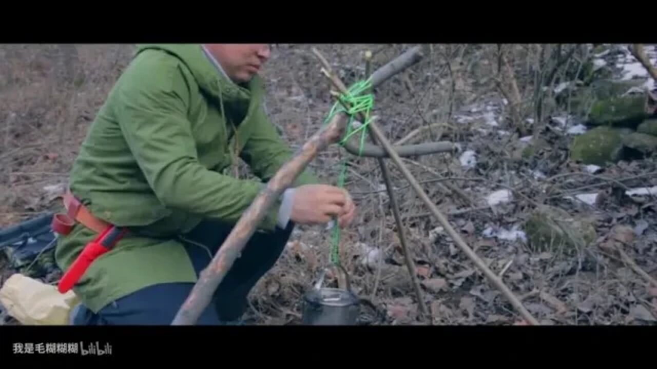 Episode # 11 # BUSHCRAFT # Survival # in # the # Field # How # to # Fly # the Winter Shelter in Qinl