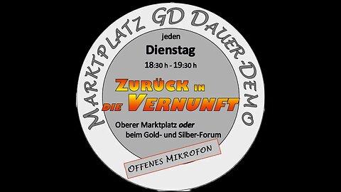 Live - Mahnwache Nr. 178 in Schwäbisch Gmünd am 25.04.2023