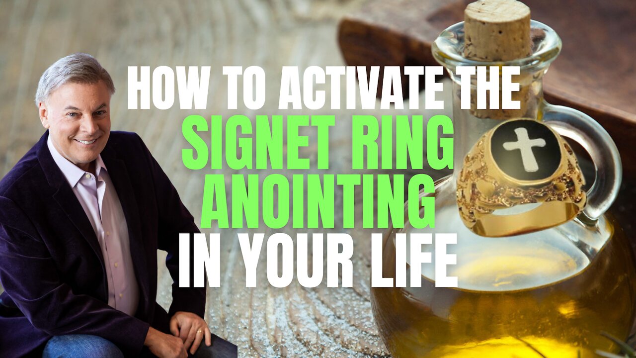 How To Activate The Signet Ring Anointing In Your Life | Supernatural Living | Lance Wallnau