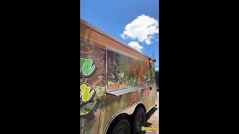 Turn Key - 2021 7' x 20' Kitchen Food Trailer | Food Concession Trailer for Sale in Texas!