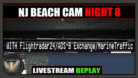 DRONES/BRIGHT LIGHTS OVER NJ BEACH CAM NIGHT 8