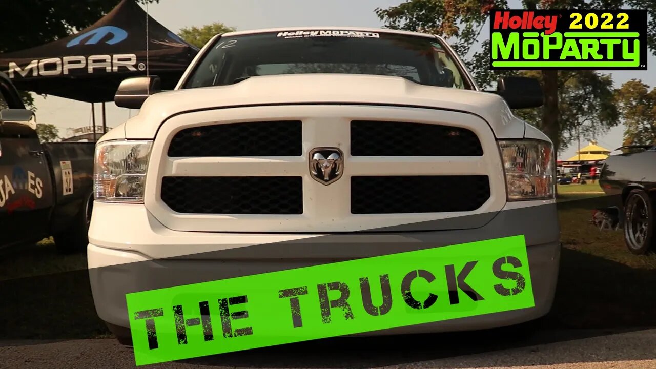 The Trucks of MoParty 2022 - Dodge RAM Auto-X - Drag Racing - Grand Champion