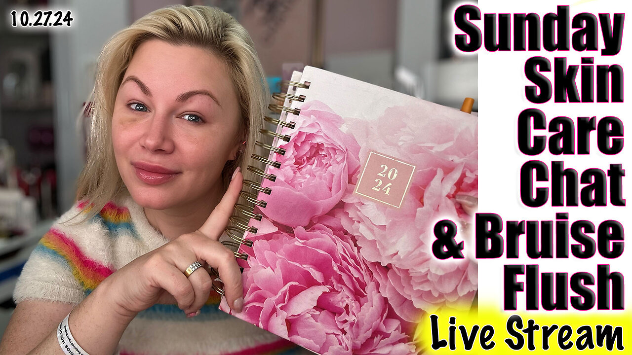 LIVE SUNDAY SKIN CARE CHAT & BRUISE FLUSH! CODE JESSICA10 SAVES YOU MONEY