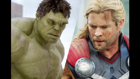 Thor vs Hulk - Fight Scene!!
