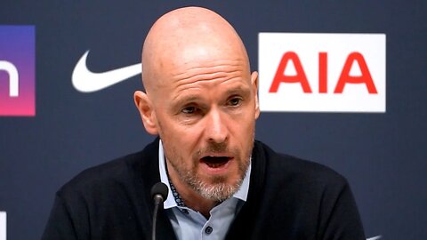 'Today we didn't look ready! Some thought 90% WAS ENOUGH!' | Erik ten Hag | Tottenham 2-2 Man Utd