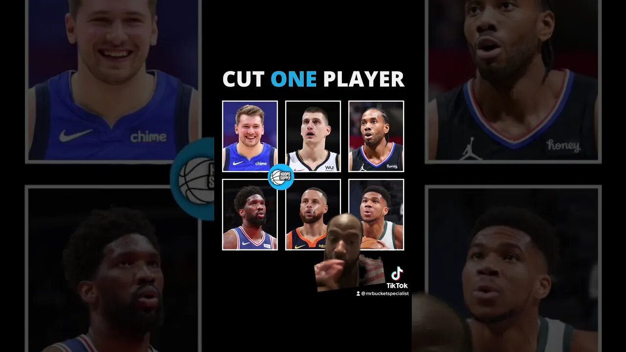 Which player are you cutting ? #basketball #nba #sports #fypシ #tiktok