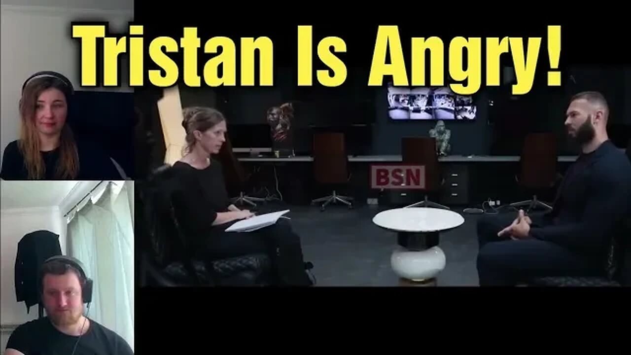 Girlfriend REACTS To Tristan Tate Angry With BBC