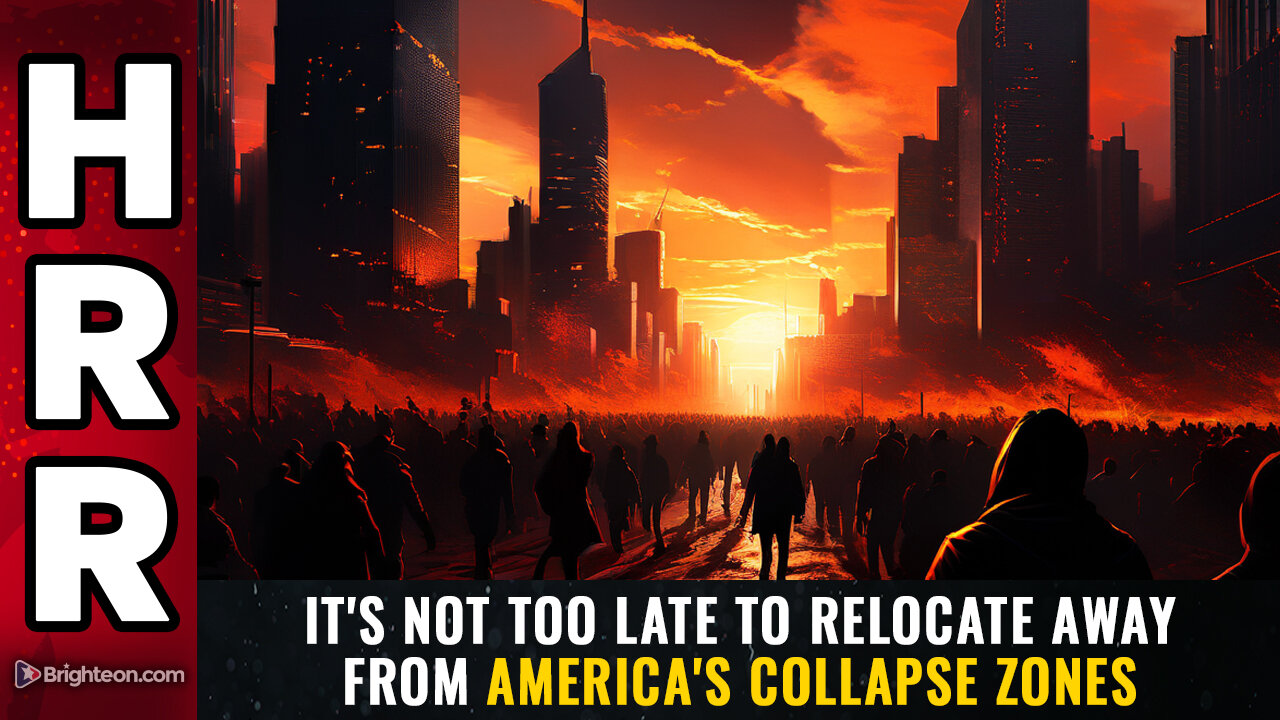 It's not too late to RELOCATE away from America's collapse zones