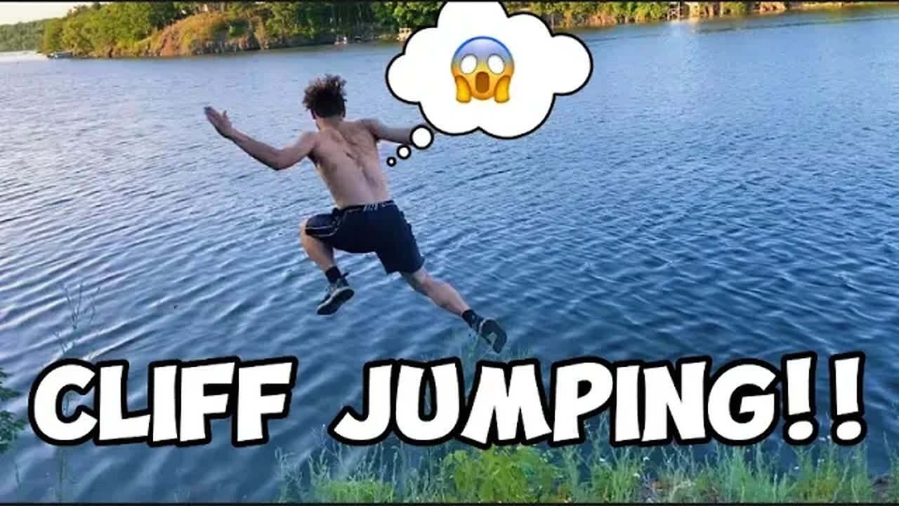 CLIFF JUMPING WITH A TWIST!! (Vlog)
