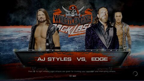 WrestleMania Backlash 2022 AJ Styles vs Edge w/ Damian Priest