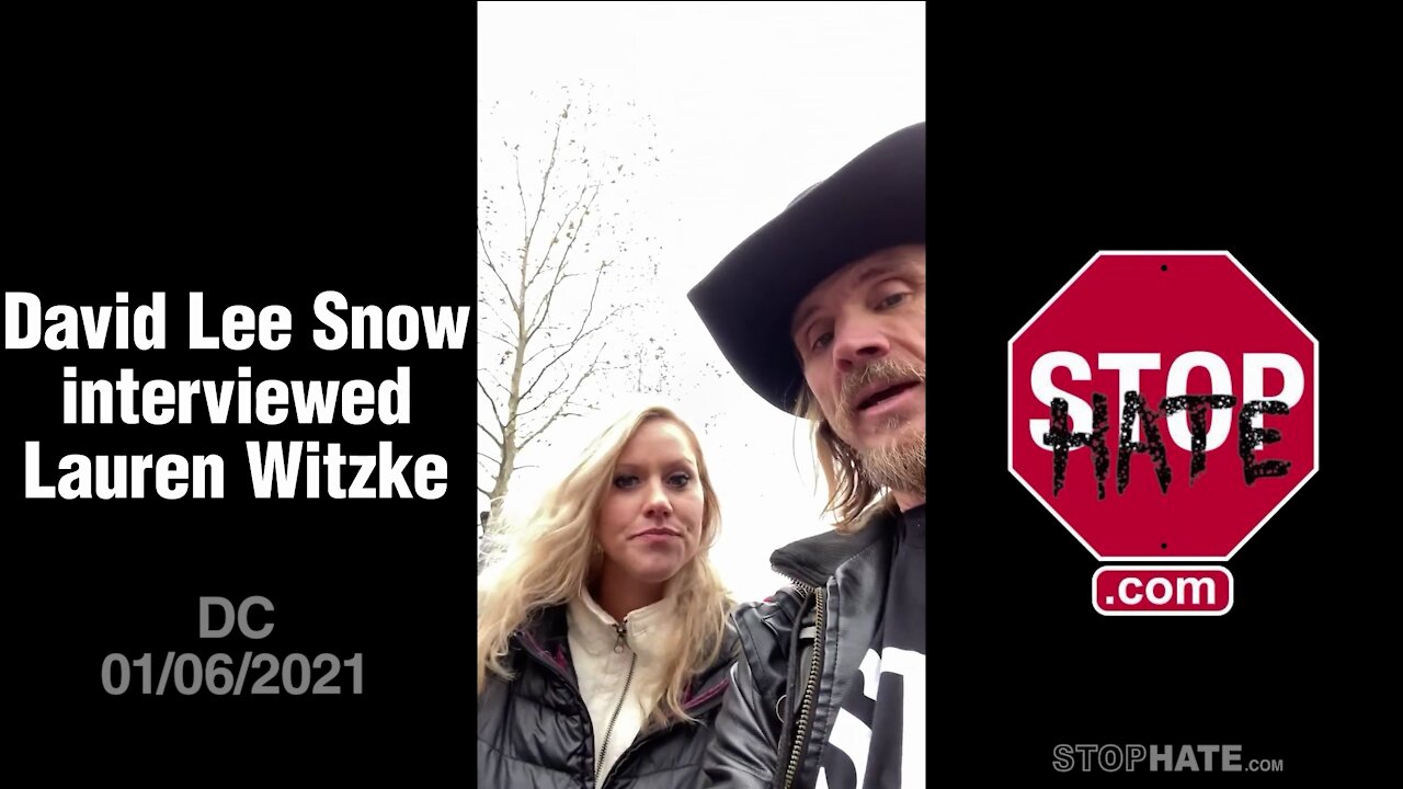 David Lee Snow interviewed Lauren Witzke.