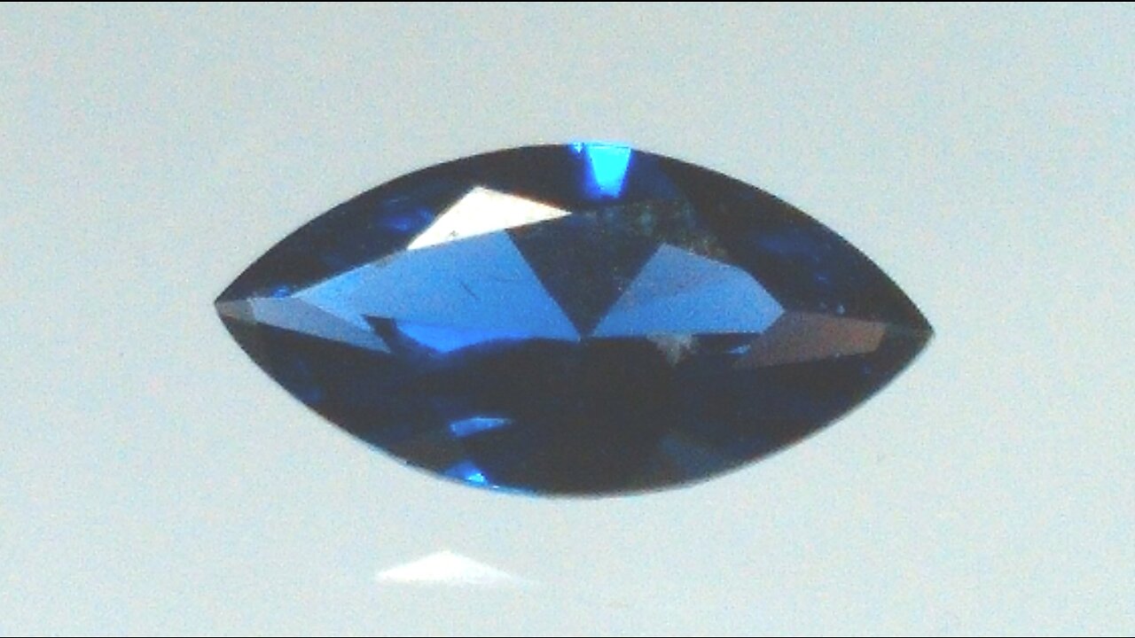 YAG Blue Sapphire Imitation Marquise