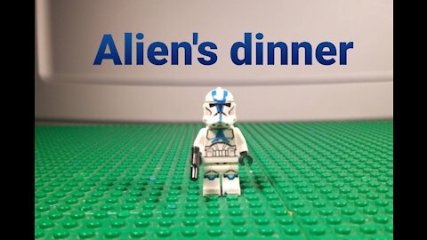 Alien's dinner