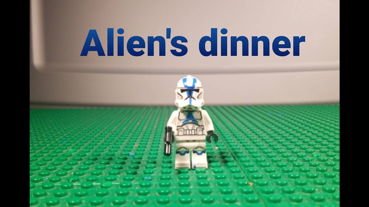 Alien's dinner