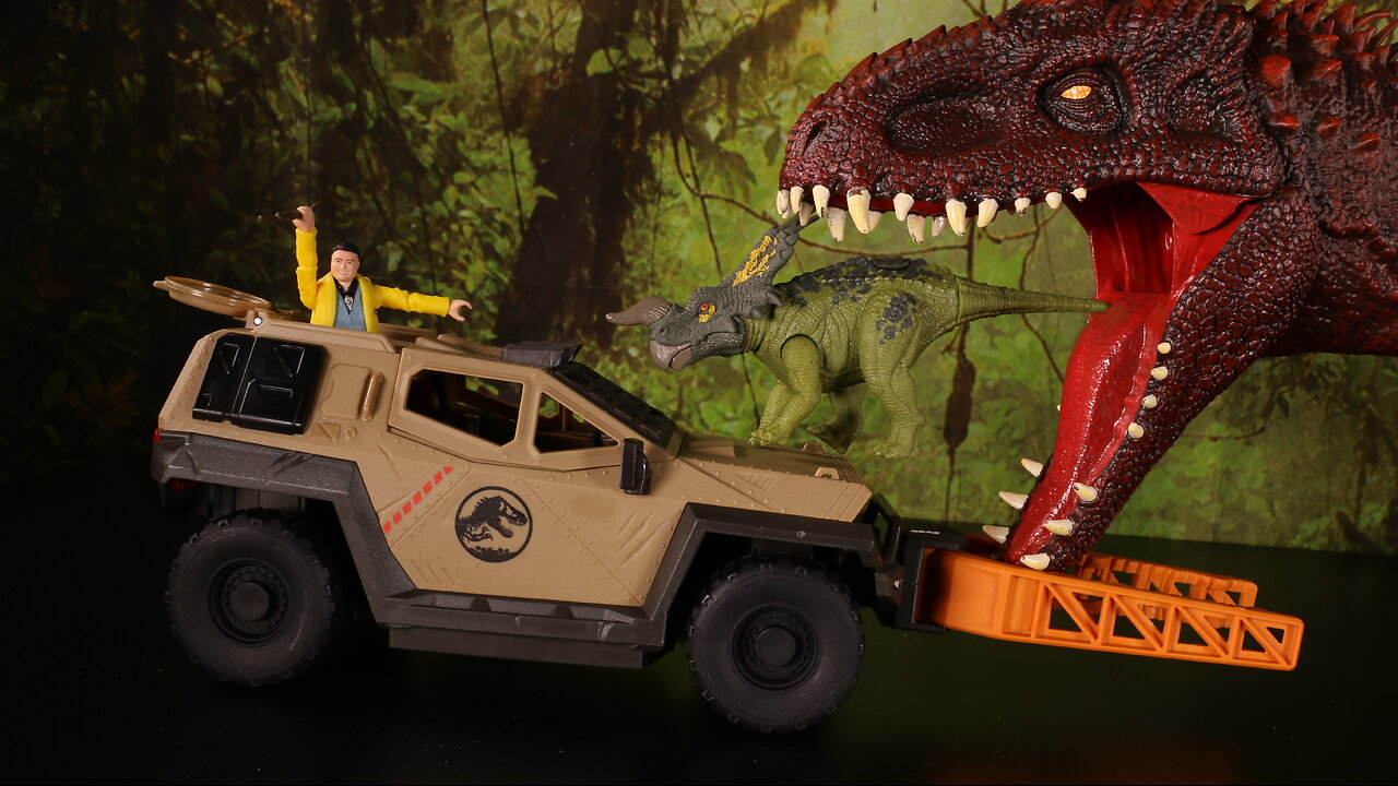 New Jurassic World Mission Mayhem Truck Set Unboxed Legacy Collection @target #dinosaurtoys