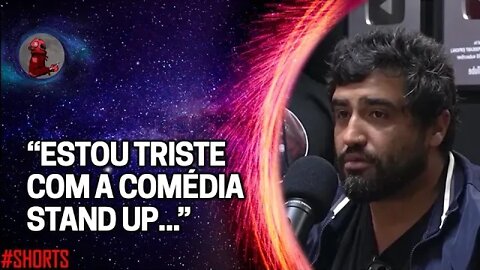 “OLHA O QUE TÁ ACONTECENDO COM O STAND UP…” com Alorino Jr | Planeta Podcast (Comediantes) #shorts