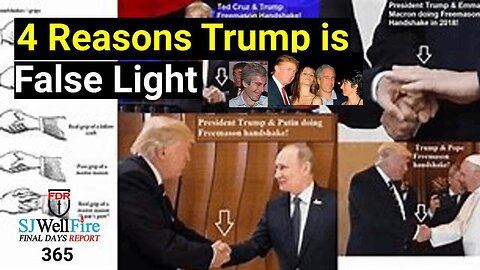 More Proof that Pedophile Psyop Trump is a False Light, The Evidence!