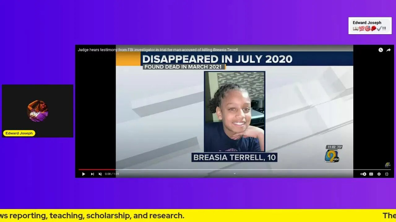 The Breasia Terrell Kidnapping Case!!!