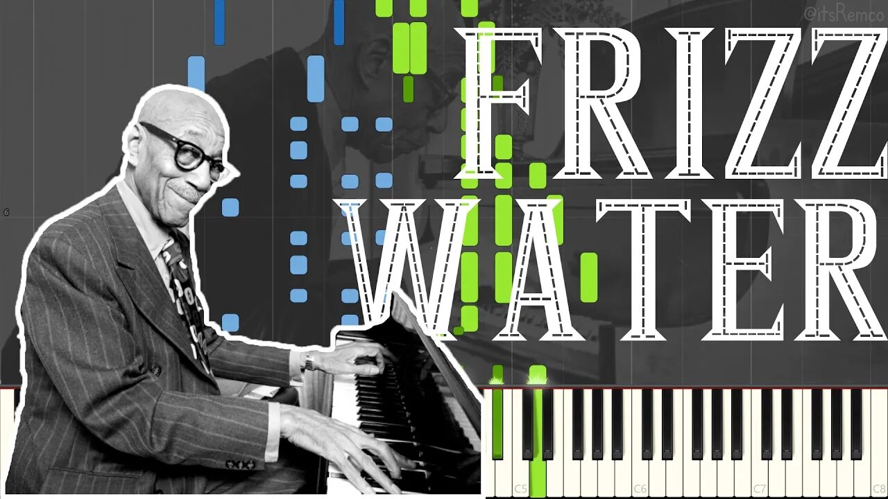 Eubie Blake - Frizz Water 1901 (Ragtime Piano Synthesia)