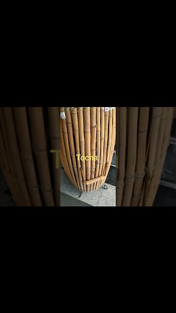 tocha e mini tocha de bambu #shorts