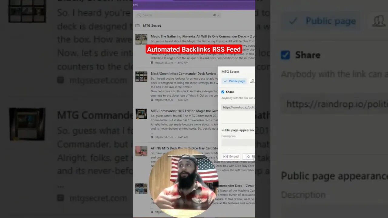 Automated Backlinks RSS Feed #websitegrowth