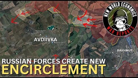 Russian Forces Quickly Encircling Avdiivka